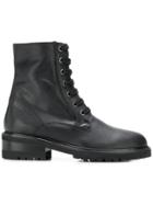 Via Roma 15 Lace-up Boots - Black