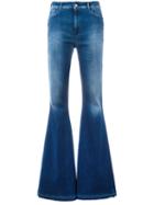The Seafarer Wide Flare Jeans, Women's, Size: 29, Blue, Cotton/polyester/spandex/elastane