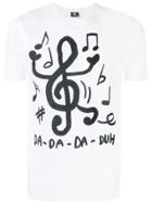 Ps By Paul Smith Music Notes T-shirt - White