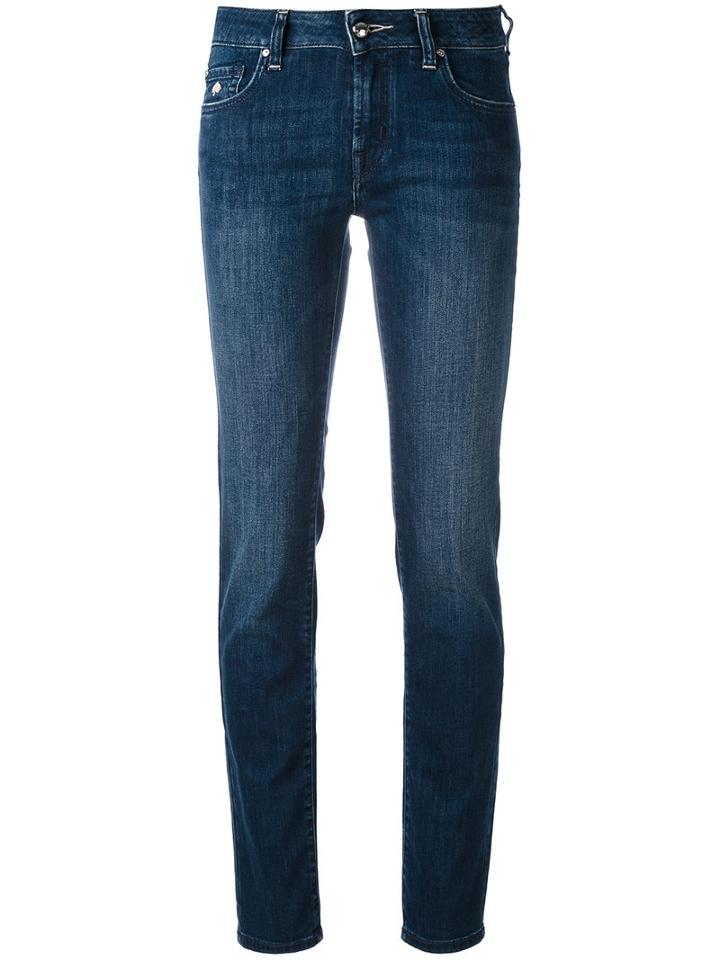 Classic Skinny Jeans - Women - Cotton/spandex/elastane - 25, Blue, Cotton/spandex/elastane, Jacob Cohen