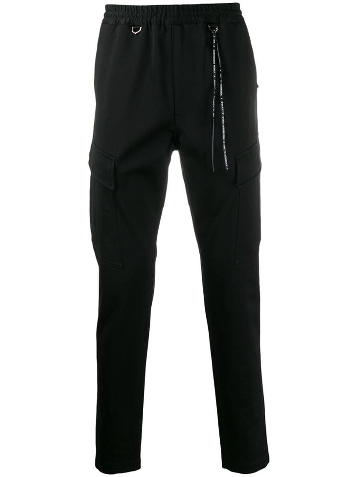 Mastermind Japan Logo Print Track Trousers - Black
