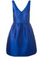 P.a.r.o.s.h. Flared Sleeveless Dress, Women's, Size: Medium, Blue, Polyester/silk/acetate/viscose