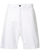 Bassike Bermuda Shorts, Men's, Size: Xl, White, Cotton/polyurethane