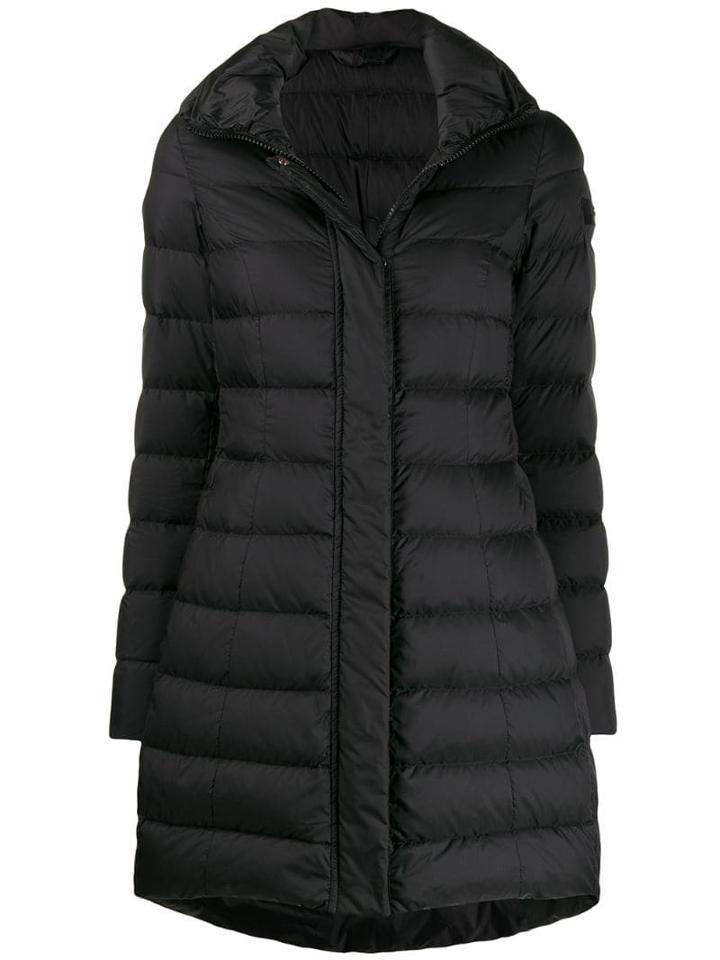 Peuterey Long Sleeve Padded Coat - Black