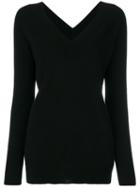 Equipment - Cashmere Knitted Top - Women - Cashmere - Xs, Black, Cashmere