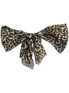 Saint Laurent Oversized Bow Brooch - Black