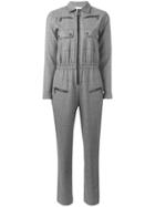 Carolina Ritzler Zipped Jumpsuit - Grey