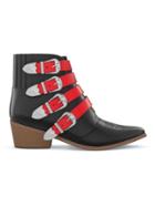 Toga Pulla Customisable Aj006 Boots - Red
