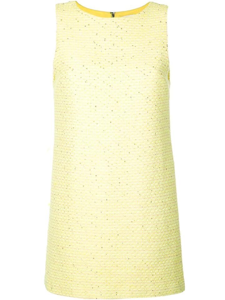 Alice+olivia Clyde Shift Dress - Yellow