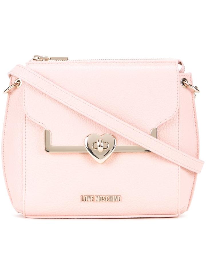 Love Moschino Small Crossbody Bag, Women's, Pink/purple