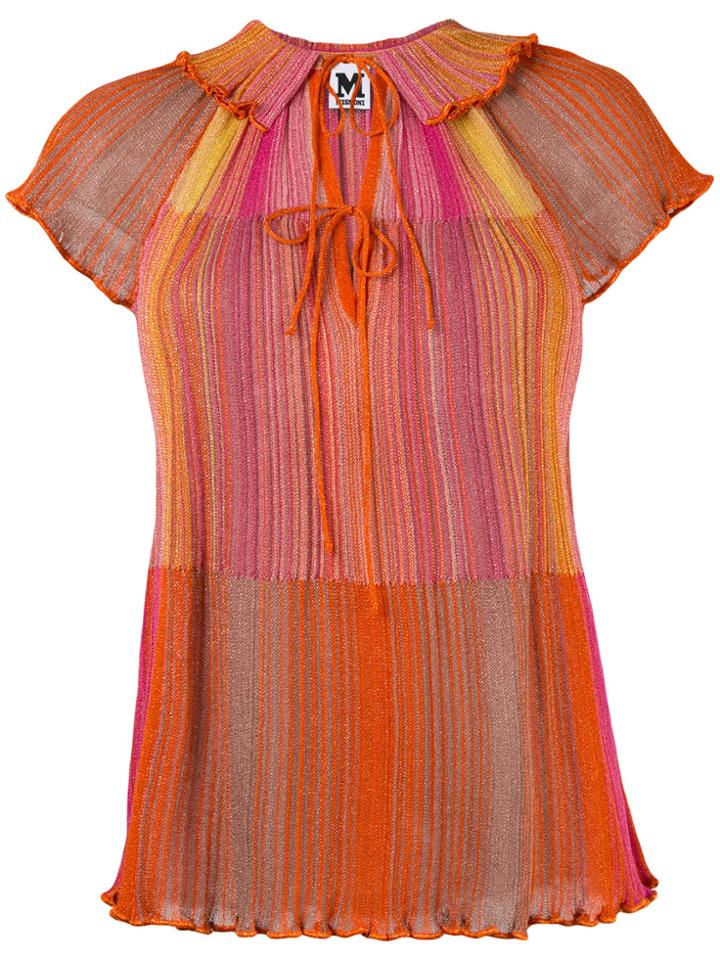 M Missoni Striped Blouse - Multicolour