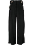 Derek Lam 10 Crosby Culotte With Grommet Detail - Black