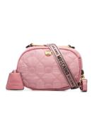 Moschino Baby Pink Mini Teddy Quilted Belt Bag