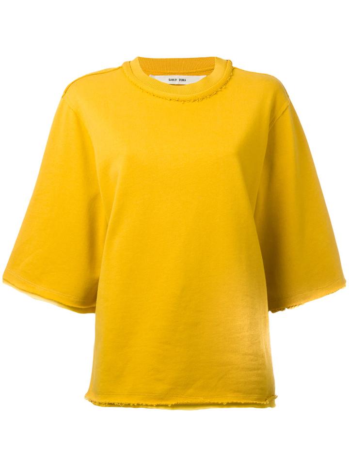 Damir Doma Wana Sweatshirt, Women's, Size: Small, Yellow/orange, Cotton