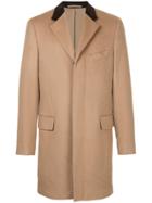 Kent & Curwen Single Breasted Coat - Brown