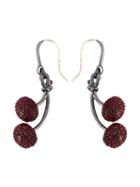 Marc By Marc Jacobs 'pave Cherry' Earrings