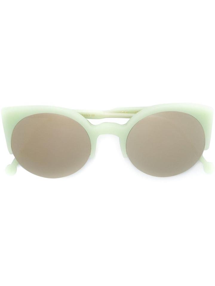 Retrosuperfuture 'lucia Ciao' Sunglasses - Green