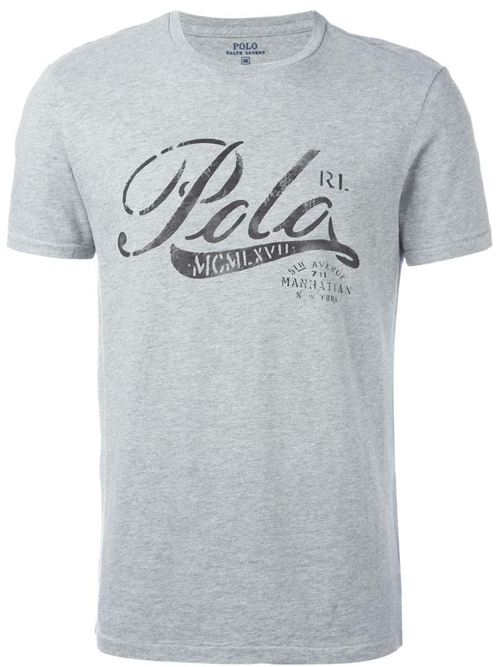 Ralph Lauren Graphic Jersey Crew Neck T-shirt