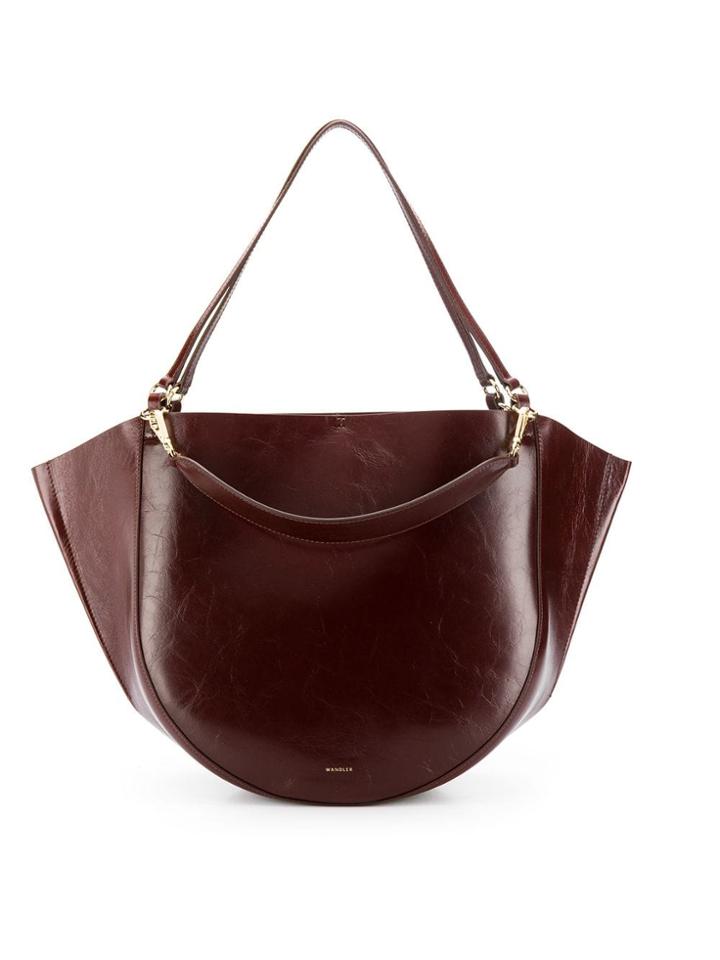 Wandler Mia Round Tote Bag - Red