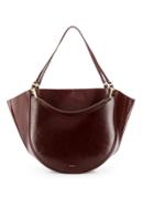 Wandler Mia Round Tote Bag - Red