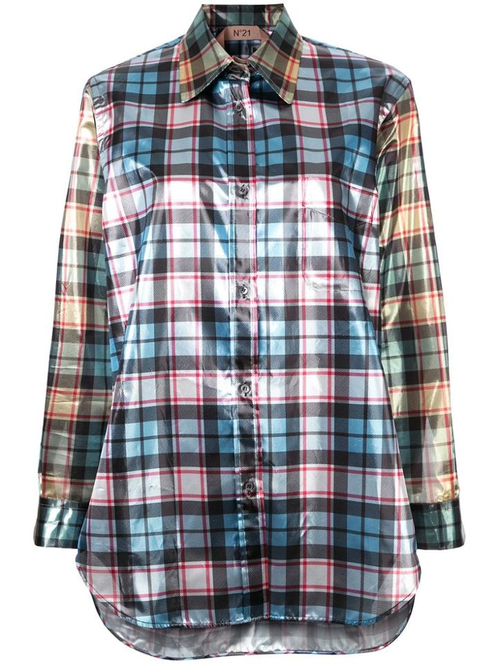 Nº21 Check Classic Shirt - Multicolour