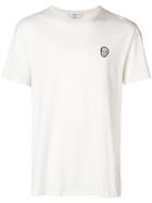 Alexander Mcqueen Skull Patch T-shirt - Nude & Neutrals
