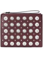 Versus Studded Logo Clutch