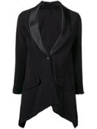 Unravel Project Asymmetric Blazer - Black