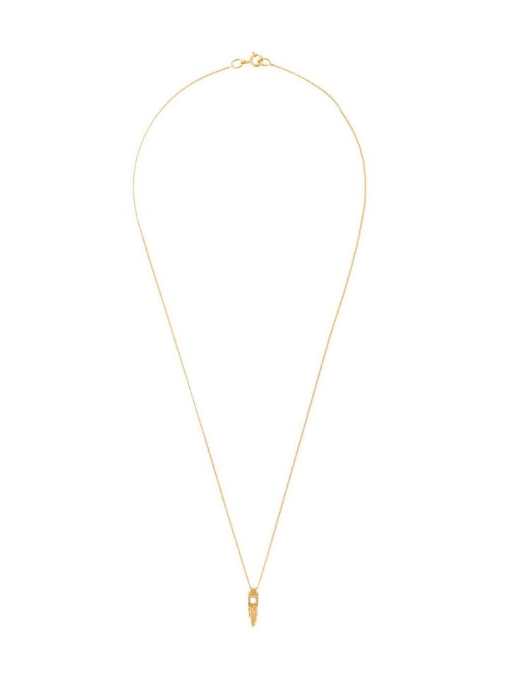 Ros Millar 'sun Gun' Pendant Necklace, Women's, Metallic
