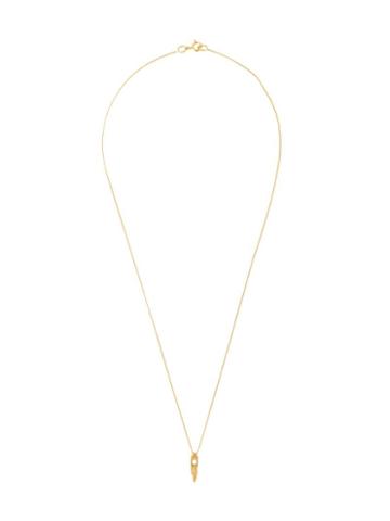 Ros Millar 'sun Gun' Pendant Necklace, Women's, Metallic