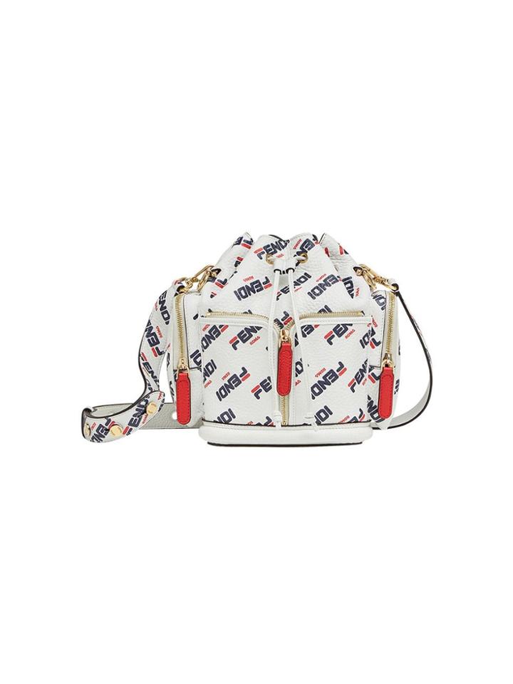 Fendi Mon Tresor Bucket Bag - White