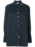 Mira Mikati Coloured Button Shirt - Blue