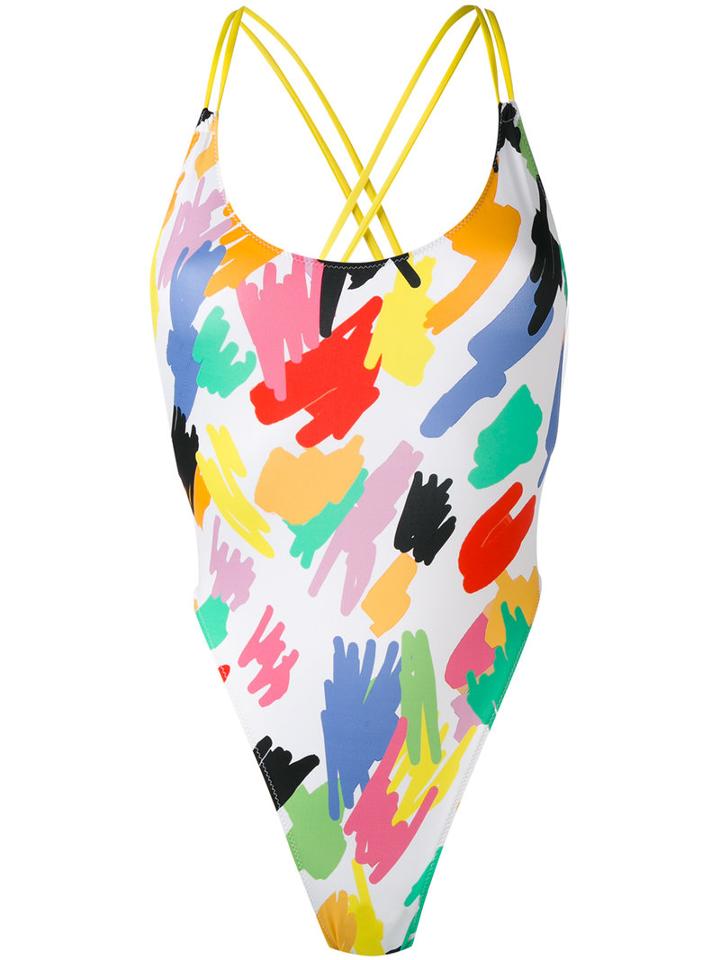 Sian Swimwear - Zena One Piece - Women - Polyamide/spandex/elastane - S, Women's, White, Polyamide/spandex/elastane