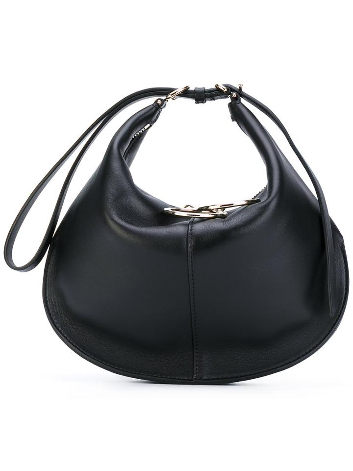 Kuty Clutch - Women - Lamb Skin - One Size, Black, Lamb Skin, Nina Ricci