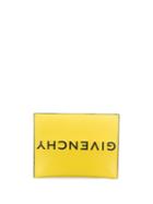 Givenchy Printed Logo Cardholder - Yellow