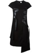 Comme Des Garçons Noir Kei Ninomiya Asymmetric Dress, Women's, Size: Xs, Black, Cotton/polyester/polyurethane Resin
