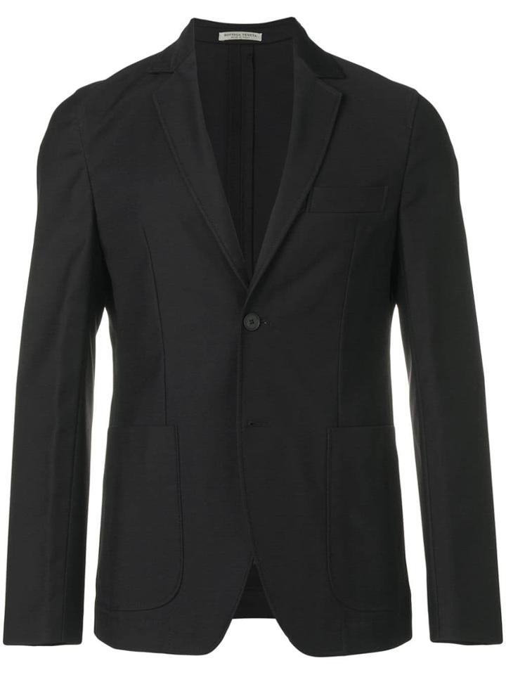 Bottega Veneta Slim Fit Blazer - Blue