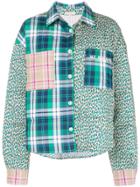 Natasha Zinko Patchwork Bomber Jacket - Multicolour