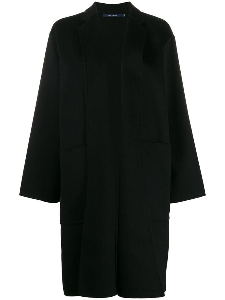 Sofie D'hoore Boxy Fit Coat - Black