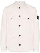 Stone Island Pocket Detail Shirt Jacket - Neutrals