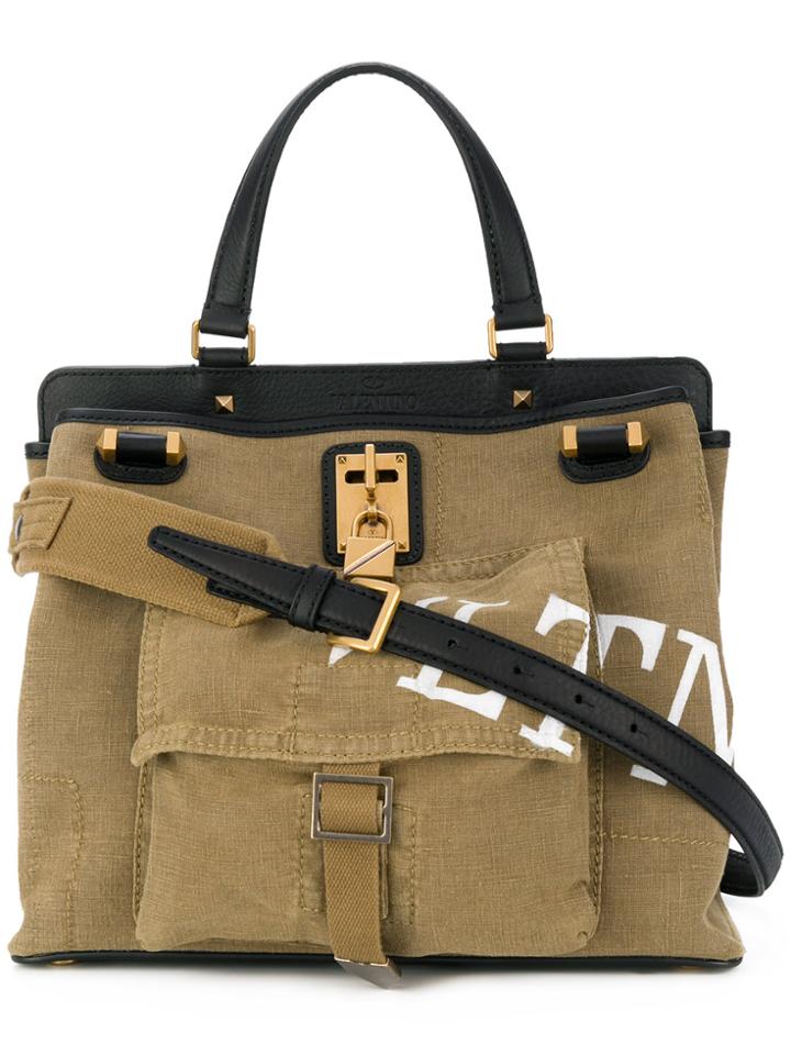 Valentino Valentino Garavani Vltn Hooky Tote - Green