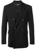 Dsquared2 Double-breasted Blazer - Black