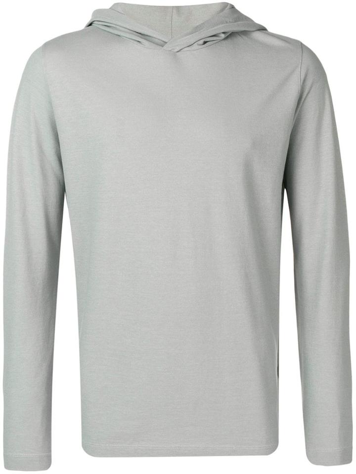 Zanone Slim-fit Hoodie - Grey