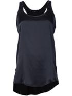Ann Demeulemeester 'rasoseta' Tank, Women's, Size: 40, Black, Silk