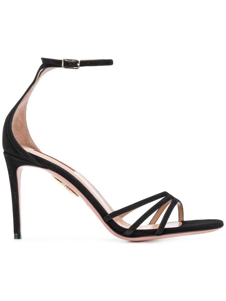 Aquazzura Very Purist Sandals - Black