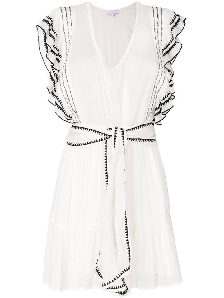 Iro Rope Belt Dress - White