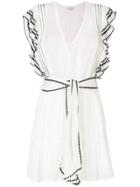 Iro Rope Belt Dress - White