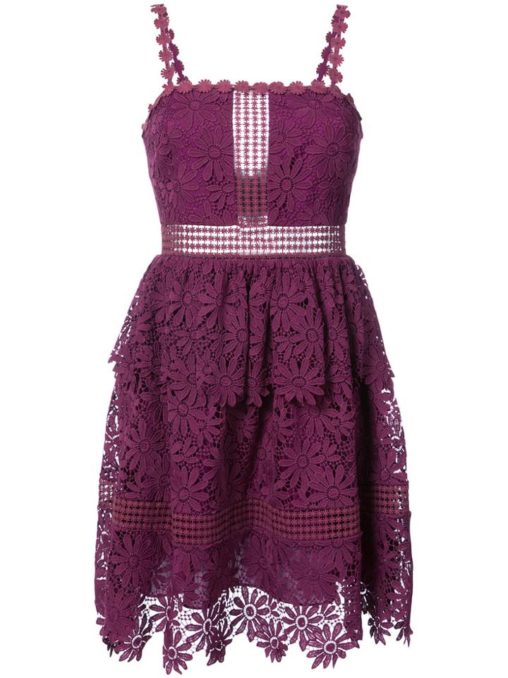 Zac Zac Posen Helena Dress - Pink & Purple