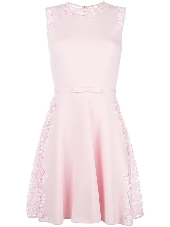 Giambattista Valli Embroidered Dress, Women's, Size: 40, Pink/purple, Silk/polyester/viscose
