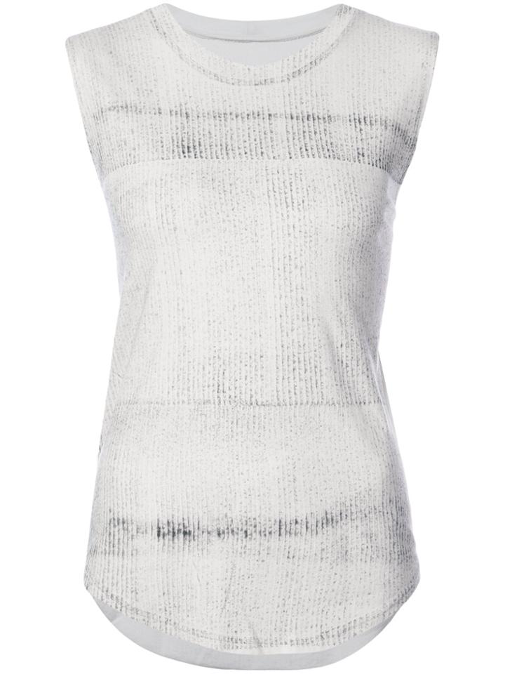 Raquel Allegra Muscle T-shirt - Grey